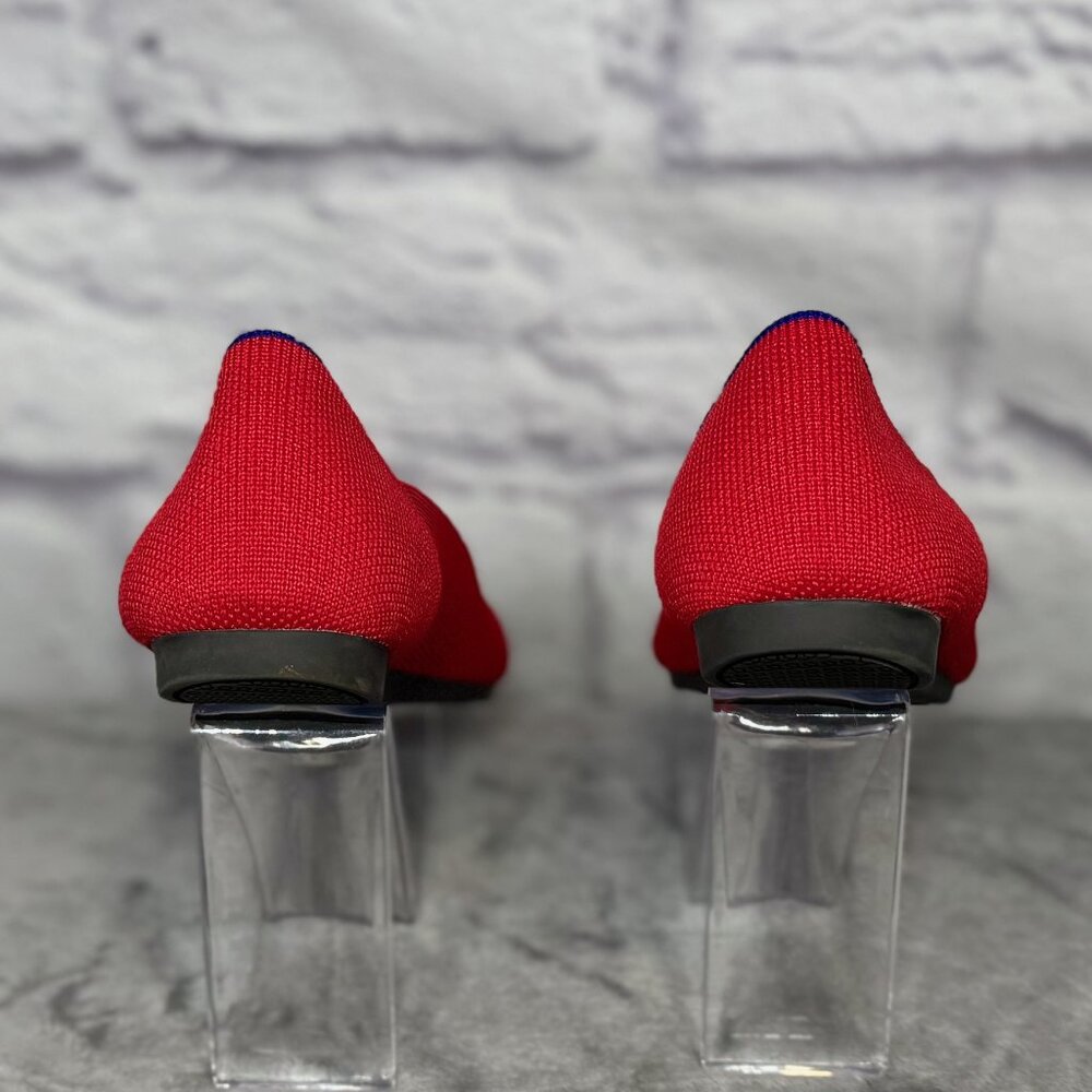 Rothy's The Point in Chili Red Flats - Picture 4 of 6